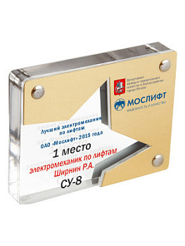 Награда из акрила - PS1118-1