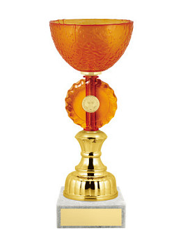 Кубок со стеклянной чашей - KM3059
