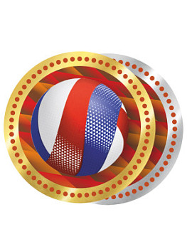 Вкладыш в медаль/ приз/ кубок - Эскиз-521/522-56