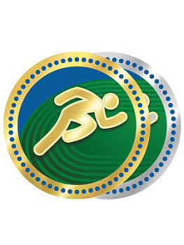 Вкладыш в медаль/ приз/ кубок - Эскиз-521/522-8