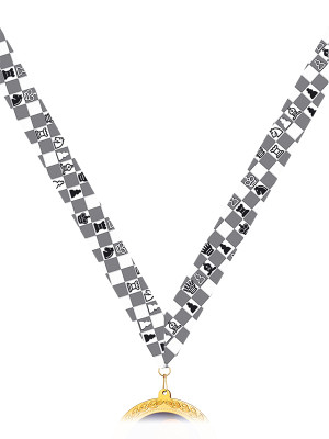 Лента для медали «Шахматы» - LN65