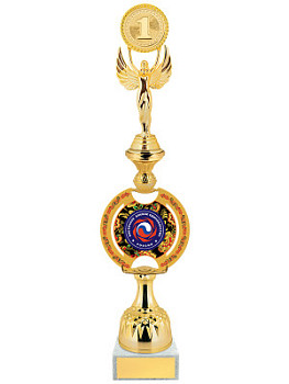 Приз наградной в стиле хохломской росписи - PS1980