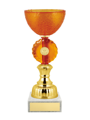 Кубок со стеклянной чашей - KM3059