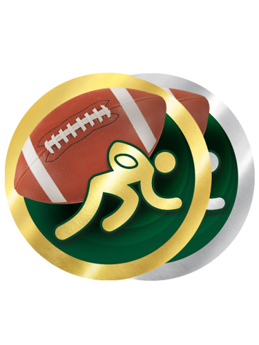 Вкладыш в медаль/ приз/ кубок - Эскиз-521/522-27