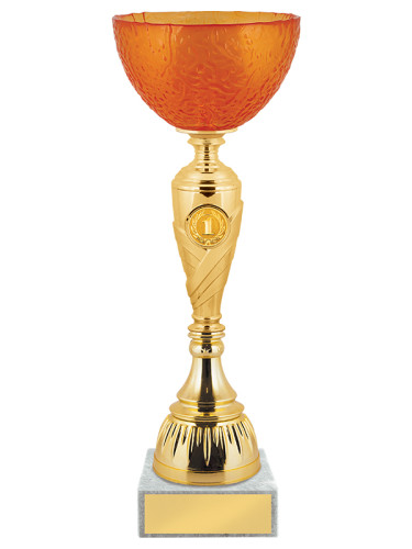 Кубок со стеклянной чашей - KM2579-Z