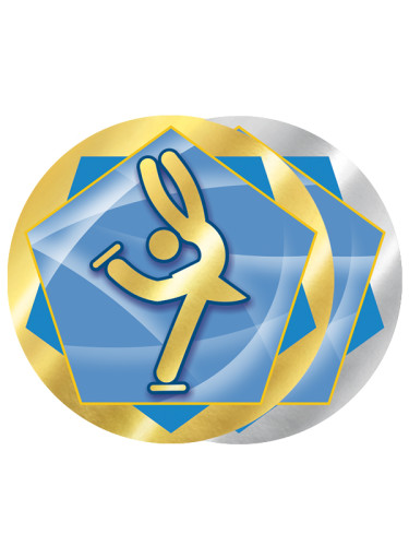 Вкладыш в медаль/ приз/ кубок - Эскиз-521/522-39