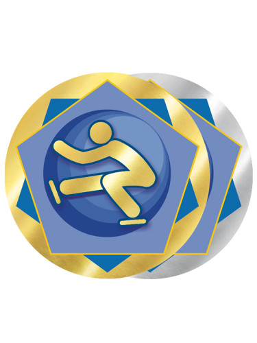 Вкладыш в медаль/ приз/ кубок - Эскиз-521/522-40