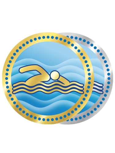 Вкладыш в медаль/ приз/ кубок - Эскиз-521/522-24