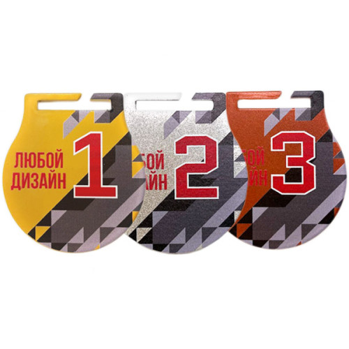 MF01 - МЕДАЛЬ С ПЕЧАТЬЮ НА ЗАКАЗ