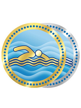 Вкладыш в медаль/ приз/ кубок - Эскиз-521/522-24