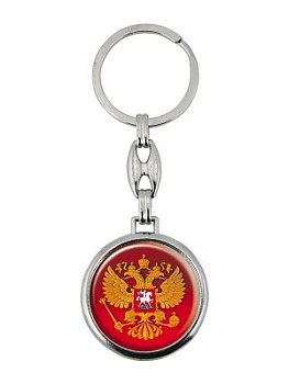 Брелок металлический с печатью - BR28 Брелок металлический с печатью - BR28