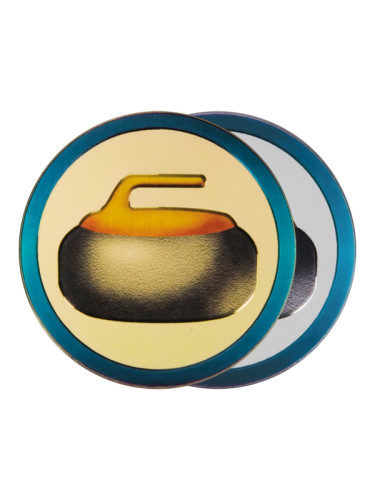 Вкладыш в медаль/ приз/ кубок - VK352-Керлинг