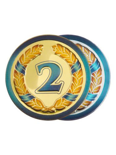 Вкладыш в медаль/ приз/ кубок - VK352-2место