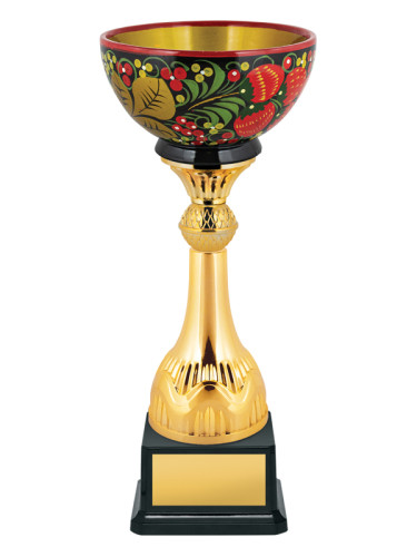 Кубок наградной «Хохлома» - KM3048